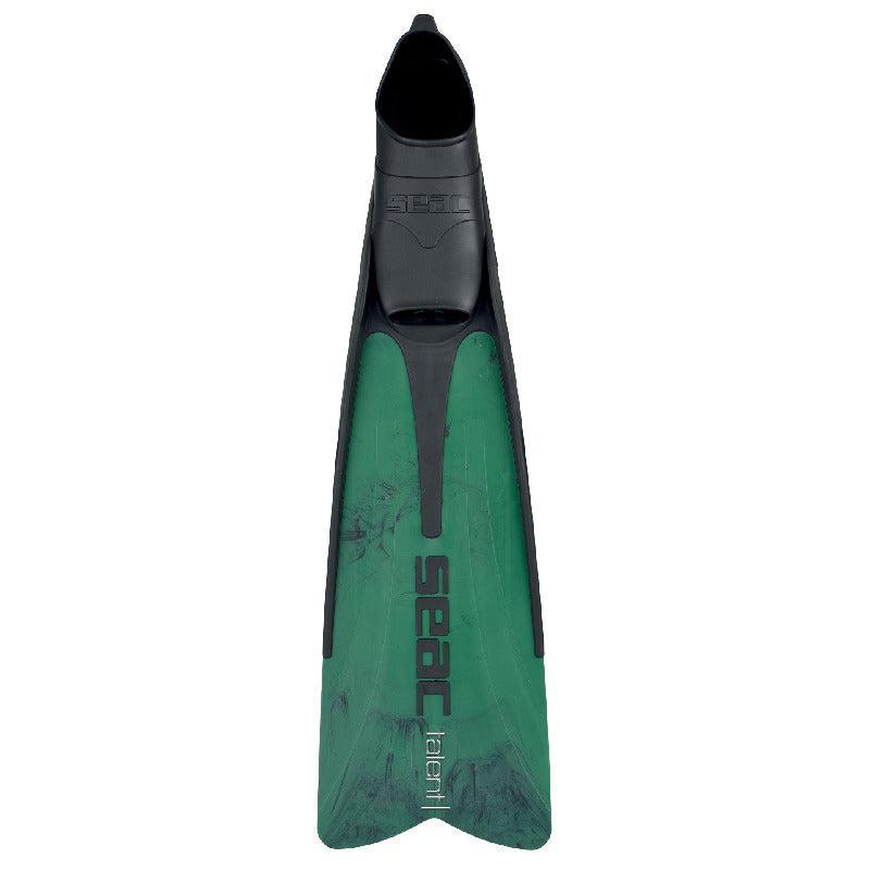 Open Box Seac Talent Apnea Fin-Camo Green-39/40-
