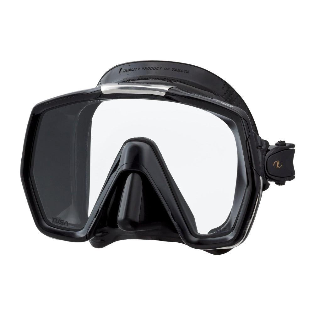 Used Tusa Freedom HD Mask-Black/Black