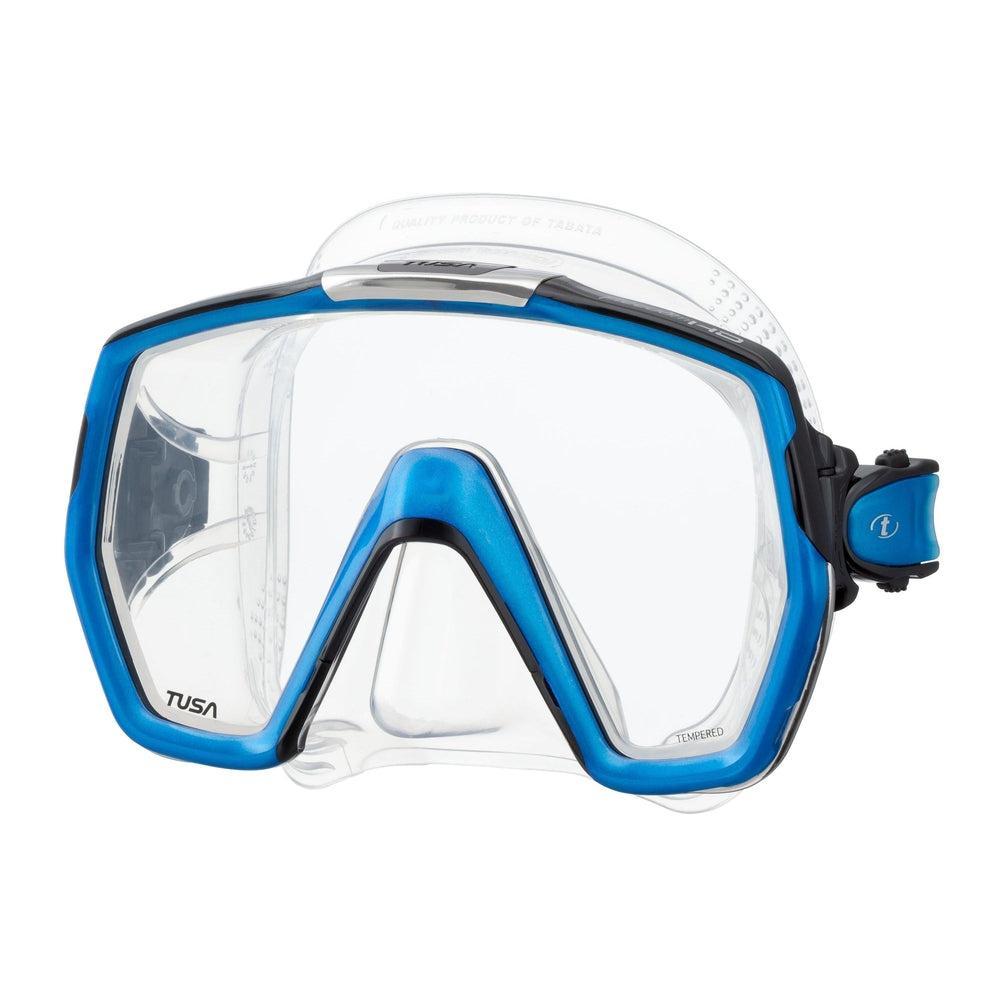 Used Tusa Freedom HD Mask-Fish Tail Blue