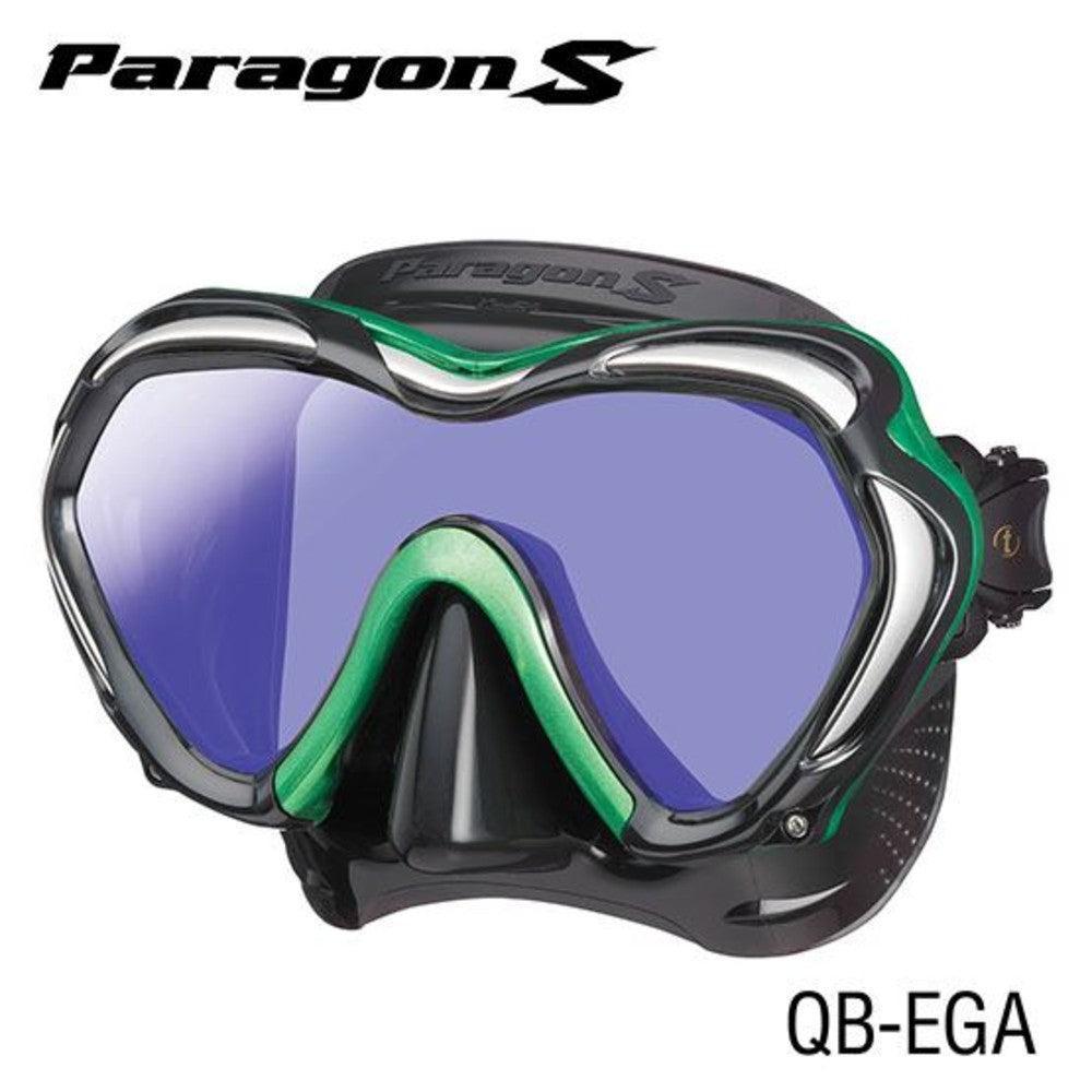 Open Box Tusa Paragon S Mask-Energy Green-Like New-