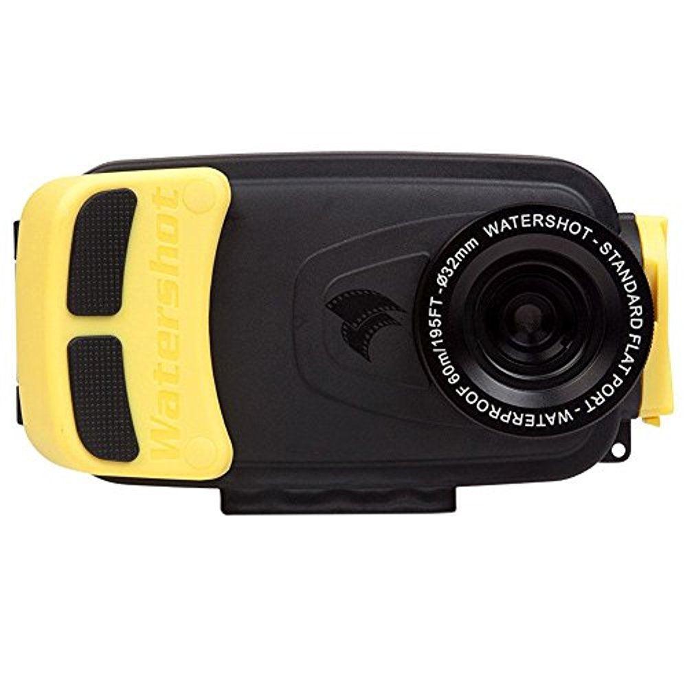 Open Box Watershot Samsung Galaxy S4 Waterproof Underwater Housing Camera Case-Black/Yellow-Acceptable-