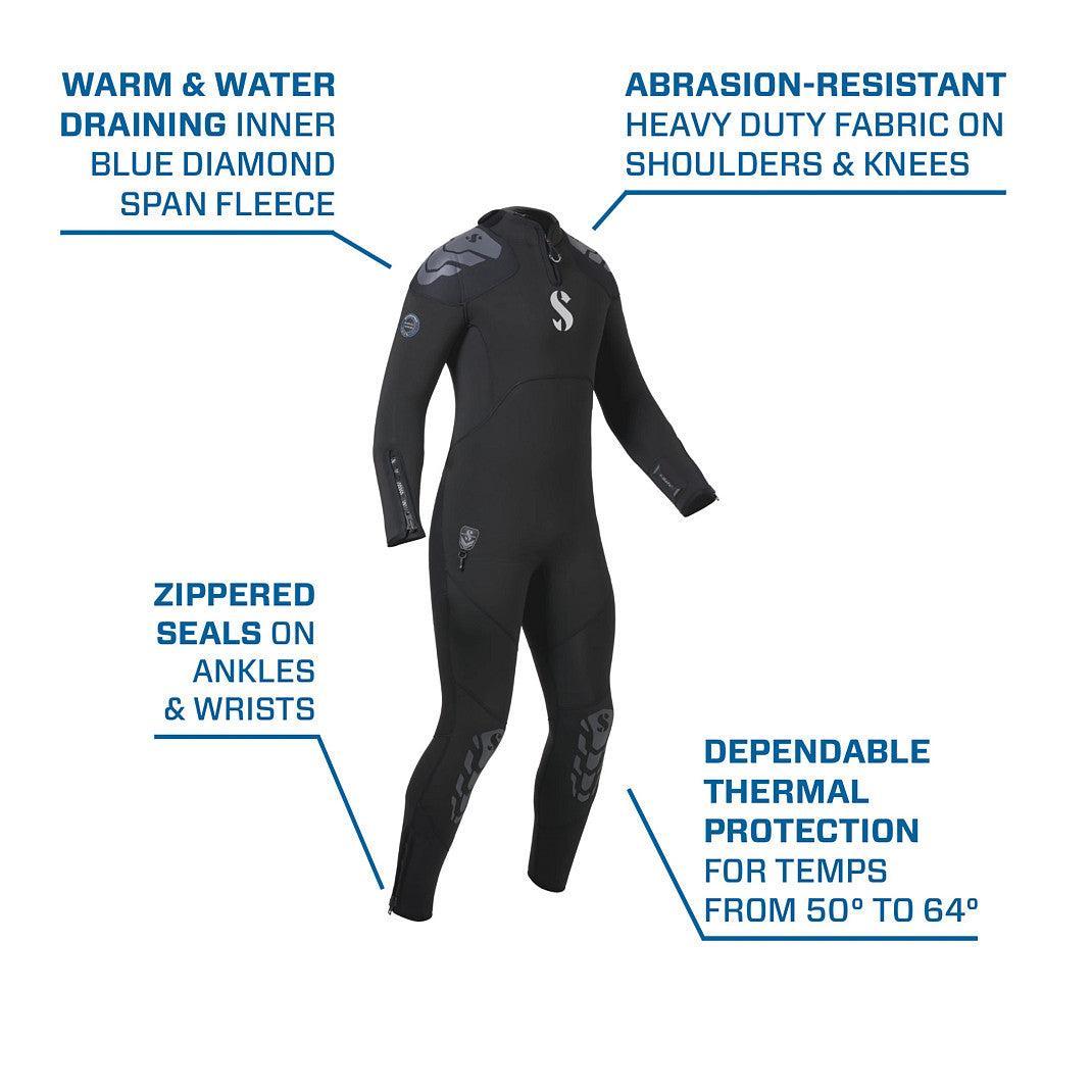 Scubapro Everflex Yulex Steamer 7/5 mm Men's-