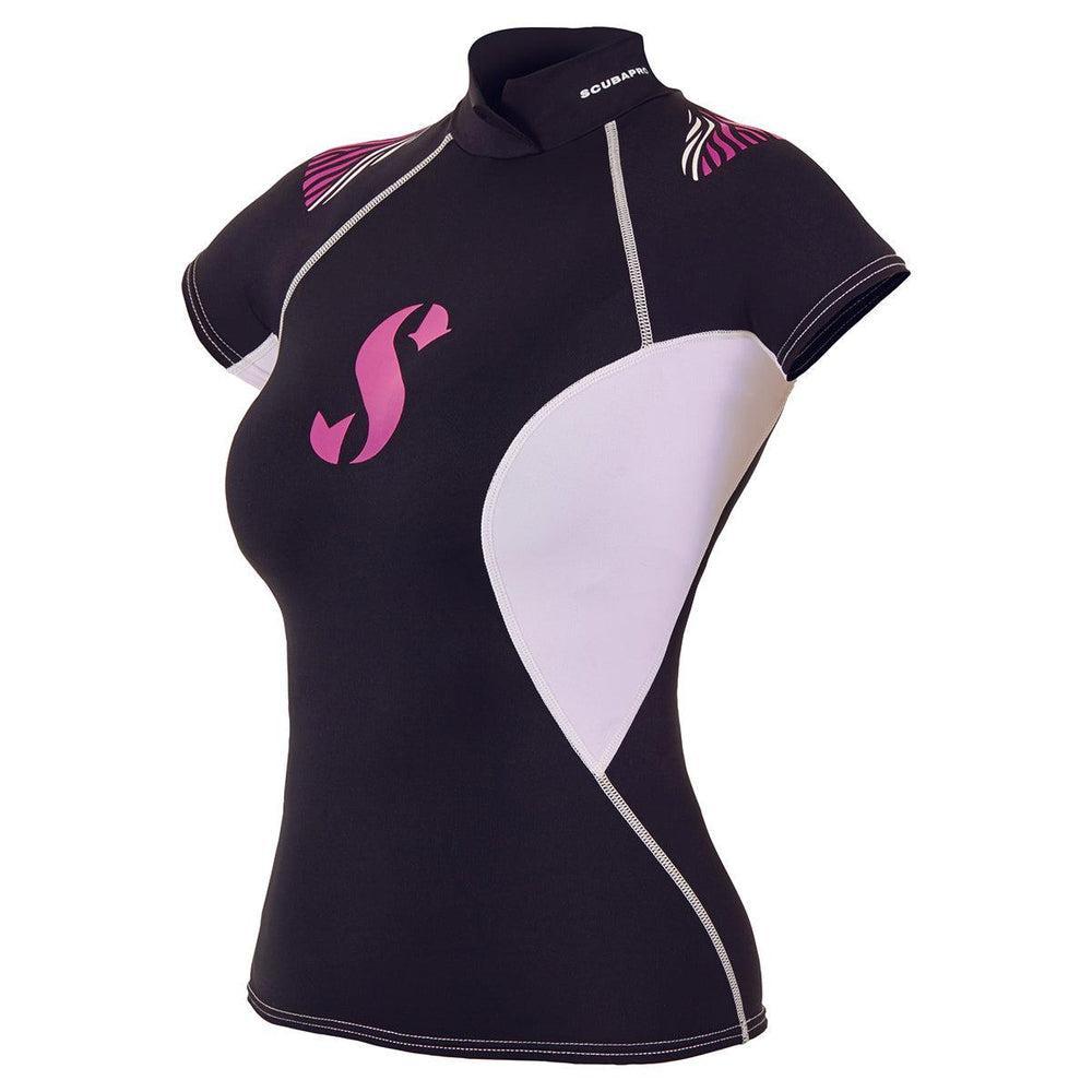 ScubaPro Hybrid Short Sleeve Lady Rash Guard-M