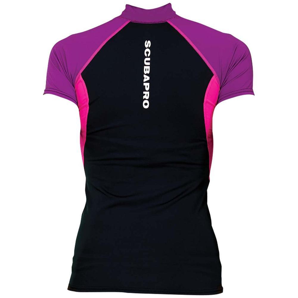 ScubaPro Jewel UPF 80 T-Flex Short Sleeve Womens Rash Guard-