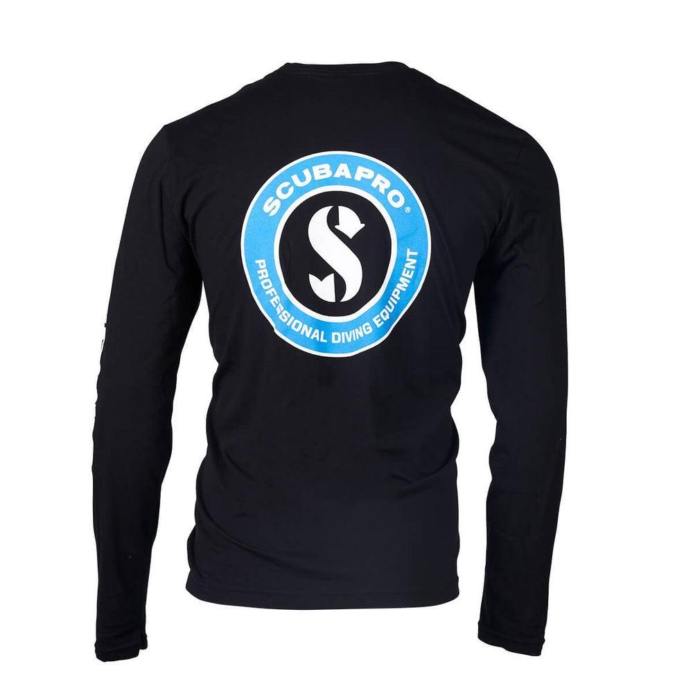 ScubaPro Long Sleeve T-Shirt Mens- Black-