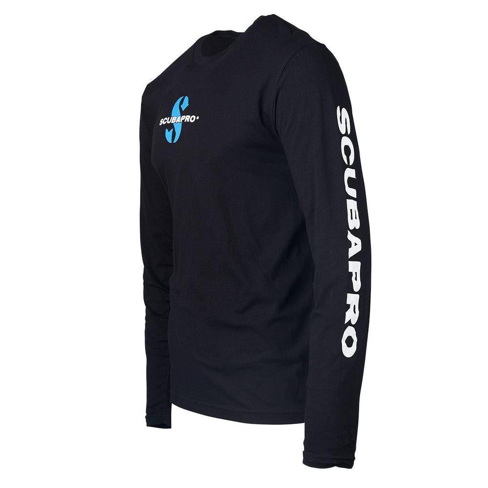 ScubaPro Long Sleeve T-Shirt Mens- Black-