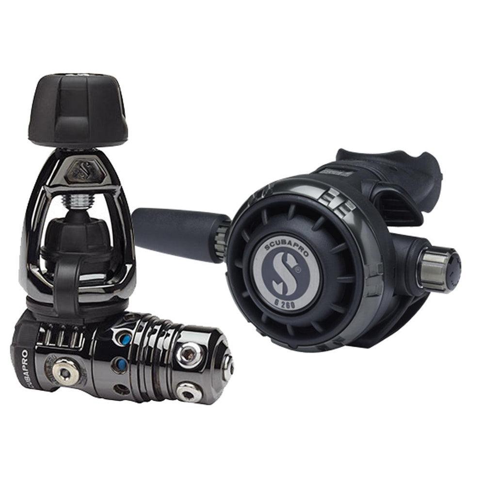 Scubapro MK 25 Evo BT / G260 Black Tech INT Dive Regulator System-