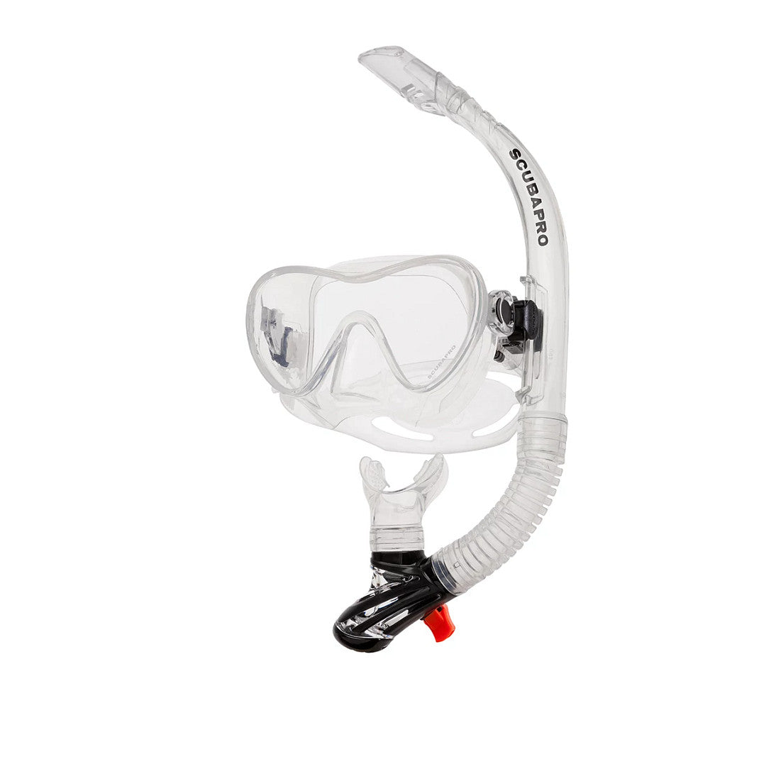 Scubapro Trinidad Mask w/ Snorkel Snorkeling Combo-Clear-