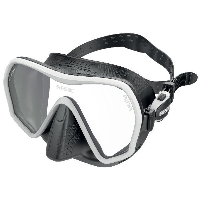 Seac Ajna S Frameless Diving Mask-White