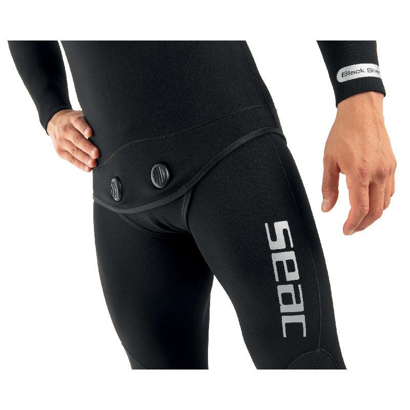 Seac Black Shark Man 7 MM Wetsuit-