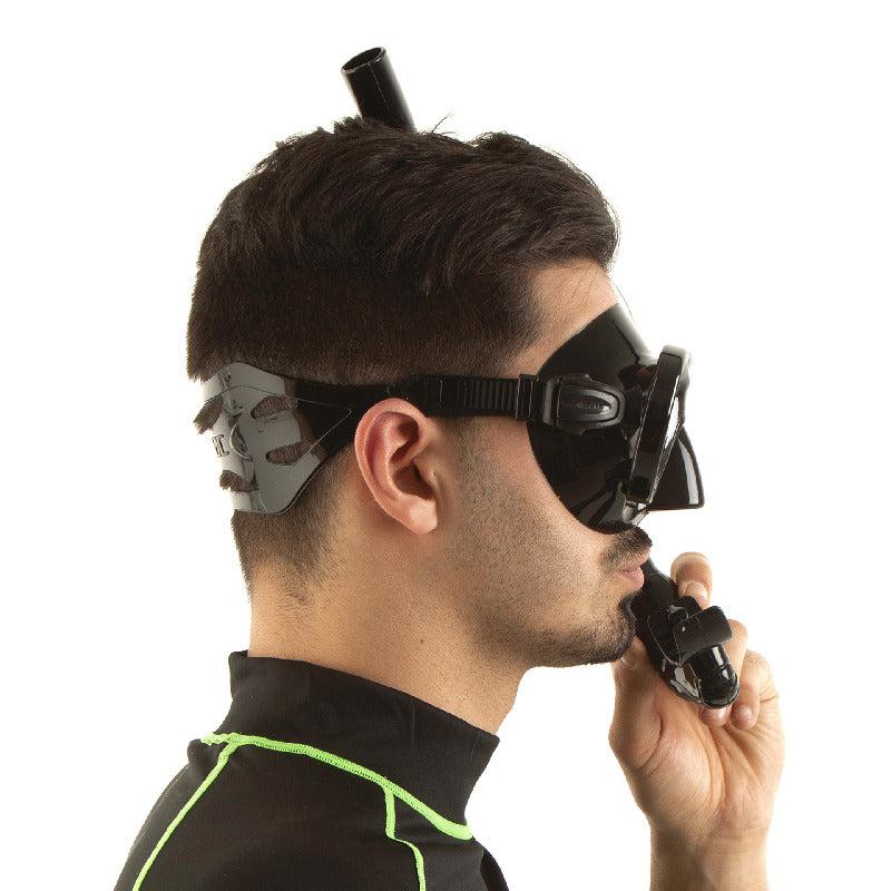 Seac Cove Diving Mask S/Bl Black/Red-Black/Red