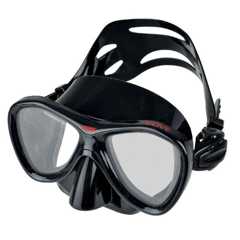 Seac Cove Diving Mask S/Bl Black/Red-Black/Red