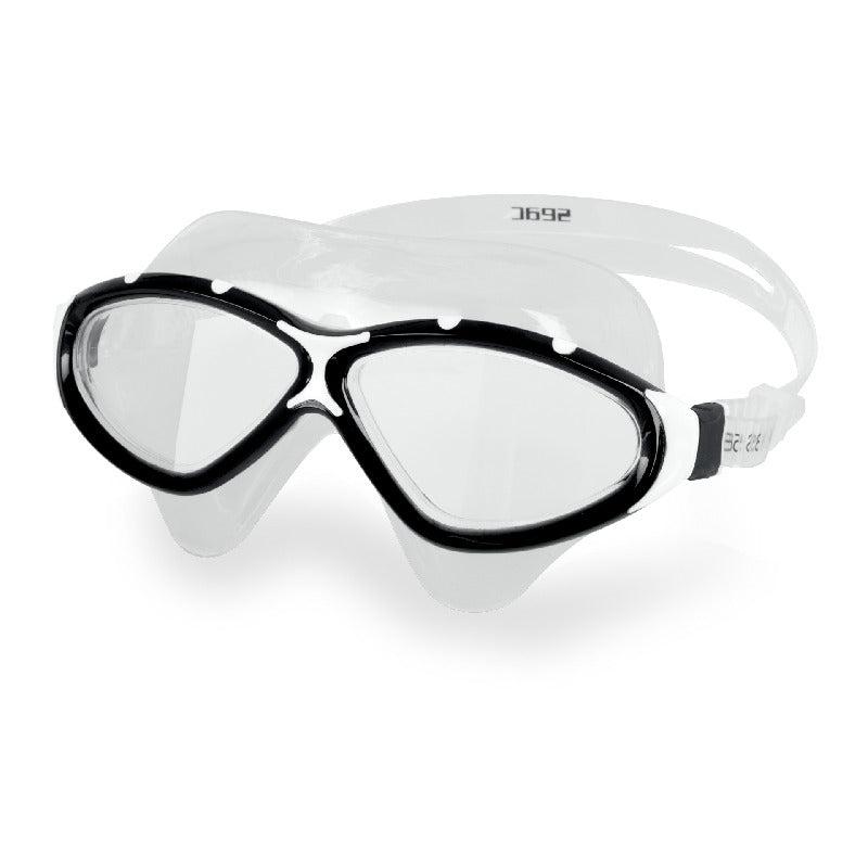 Seac Diablo Swimming Goggles-BLACK/WHITE