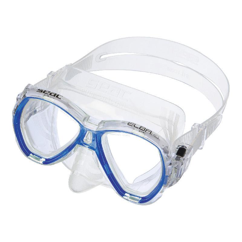 Seac Elba Youth Scuba Diving Mask-S/kl Blue