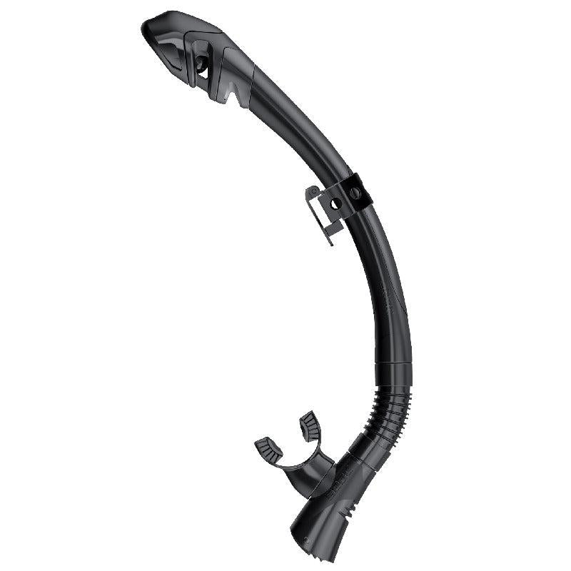 Seac Fast Tech Dry Adult Scuba Diving Snorkel-Black