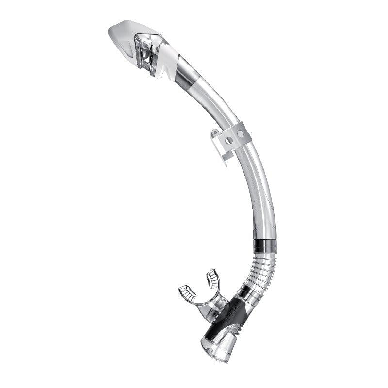 Seac Fast Tech Dry Adult Scuba Diving Snorkel-White