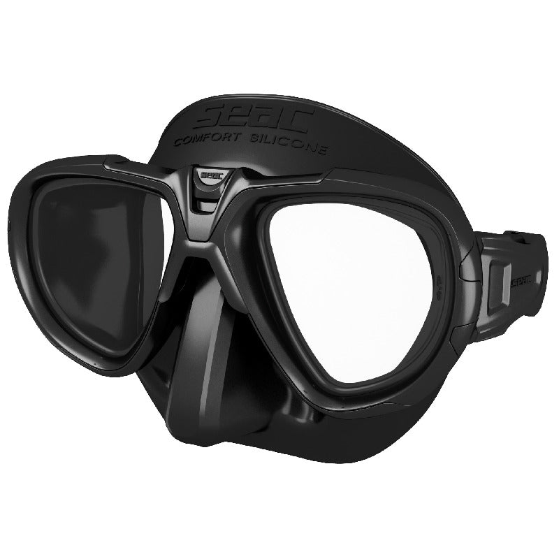 Seac Fox Professional Diving Mask-BlackMetal