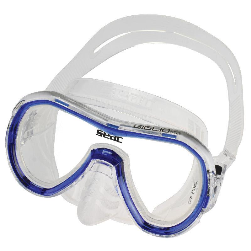 Seac Giglio Silicon Youth Diving Mask-S/kl Blue