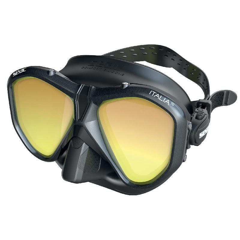 Seac Italia 50 Mask-S/BL LS Black Metal
