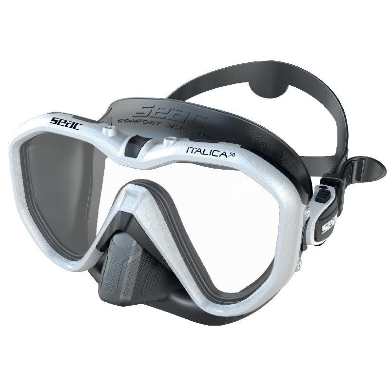 Seac Italica 50 Mask-S/BL White Metal