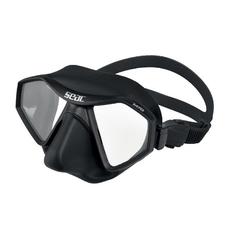 Seac M70 Low Volume Diving Mask-Black