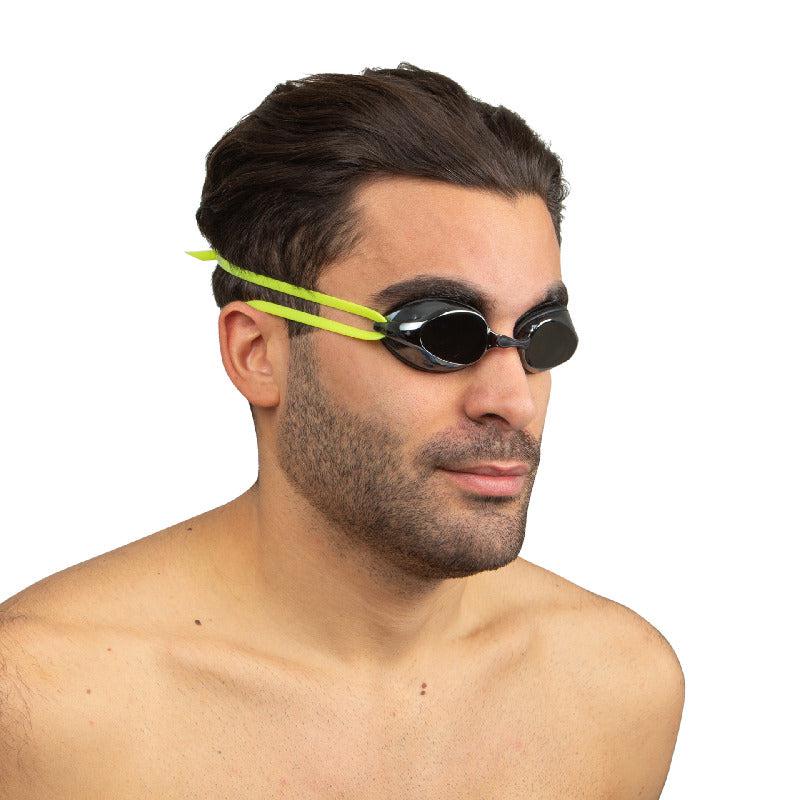 Seac Ray Swimming Goggles-BLACK/YELLOW