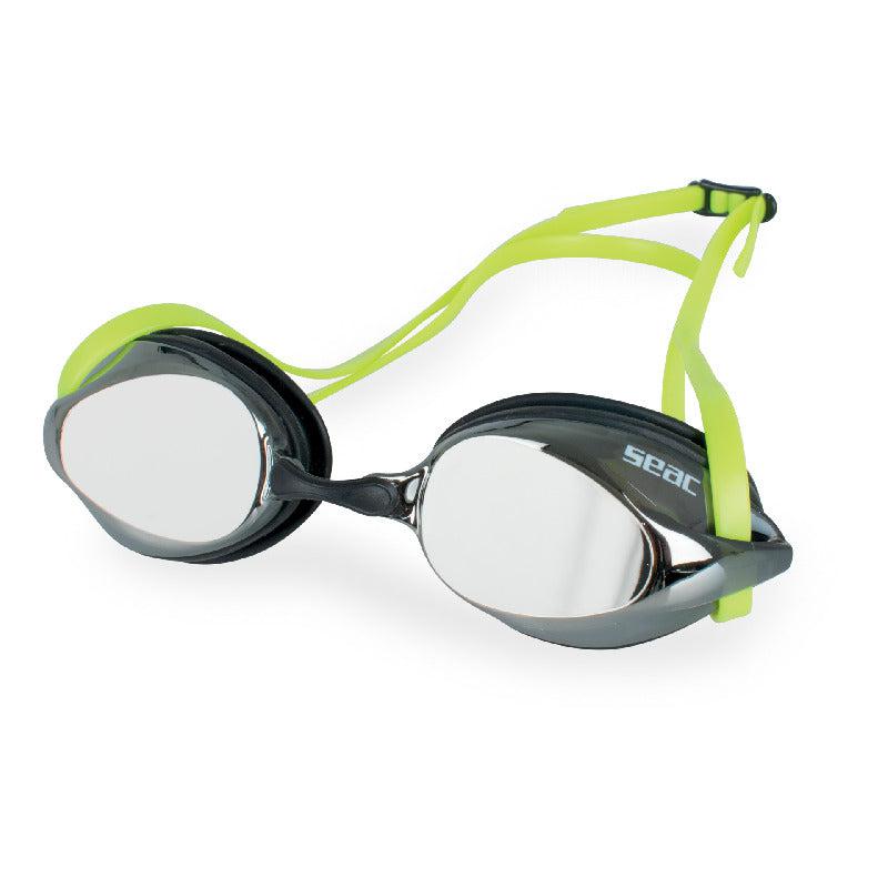 Seac Ray Swimming Goggles-BLACK/YELLOW