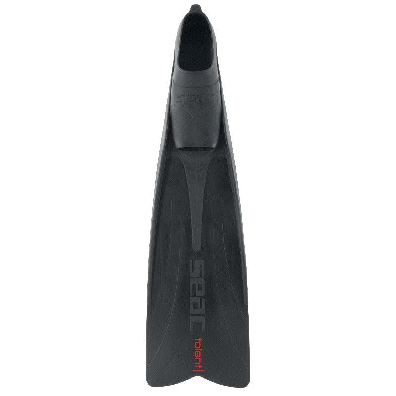 Seac Talent, Semi-Long Fins for Spearfishing, Free Diving and Diving-BLACK