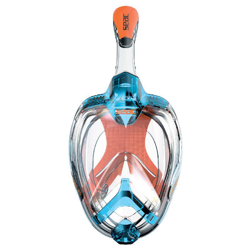 Seac Unica Full Face Mask-Blue/Orange