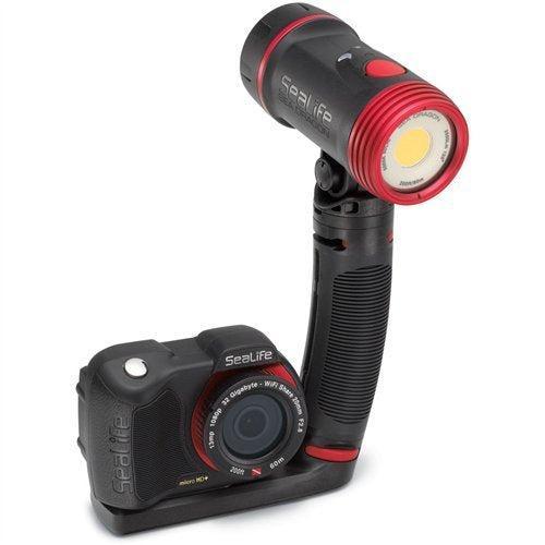 SeaLife SL671 Sea Dragon 2500 UW Photo/Video Dive Light Kit includes Grip, Single Tray & SL942 Sea Dragon Case-Very Good