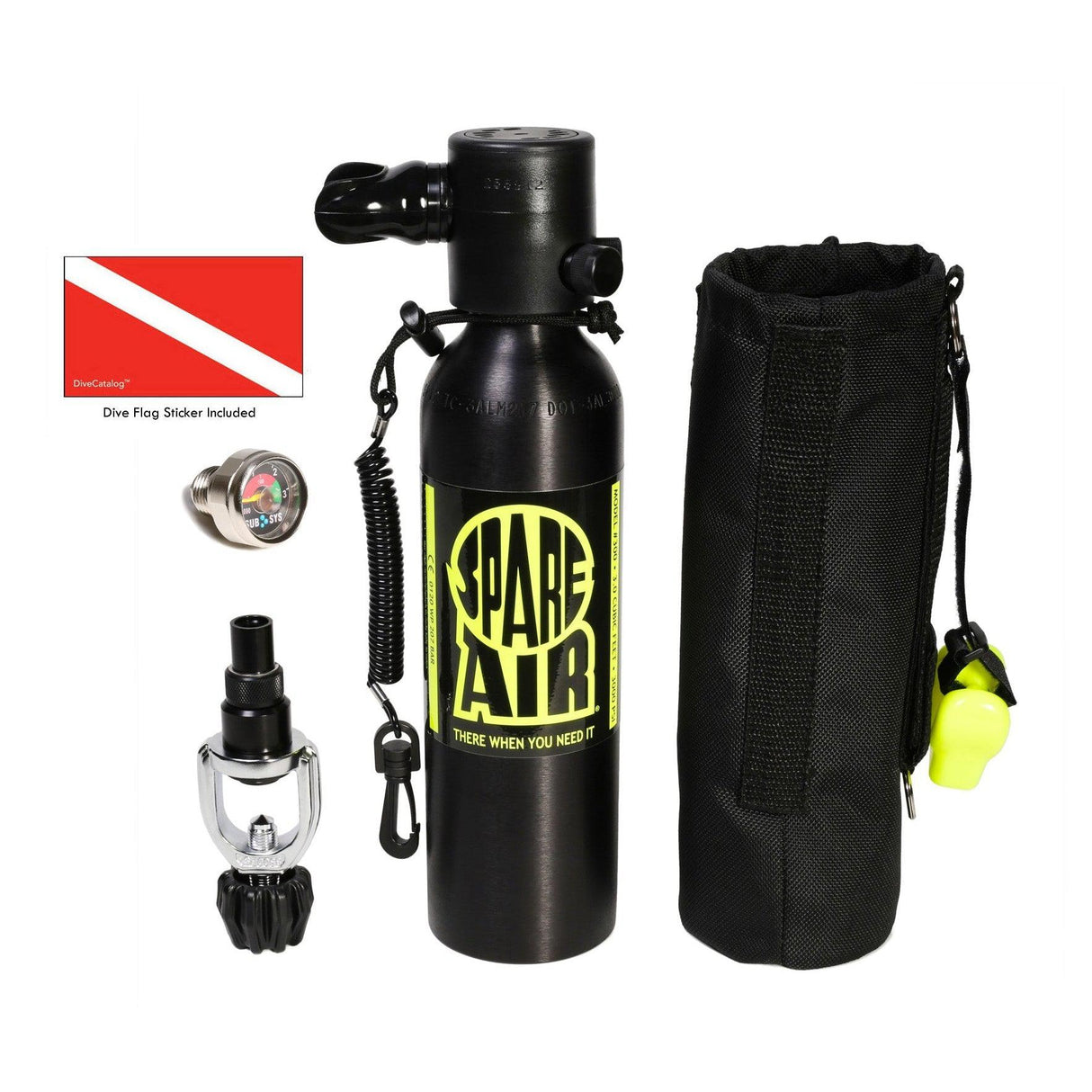 Spare Air 600PK-DG Package with Dial Gauge-