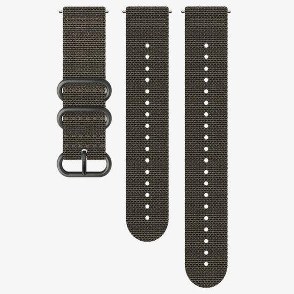 Suunto 24 MM Explore 2 Textile Strap (Non Dive)-FOLIAGE/GRAY
