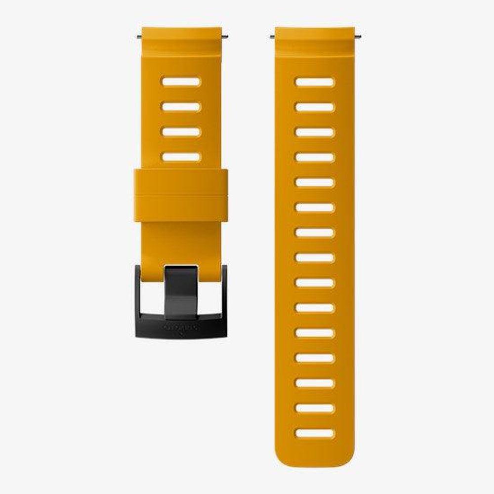 Suunto D5 Dive Computer Quick Release Silicone Strap-AMBER/BLACK M