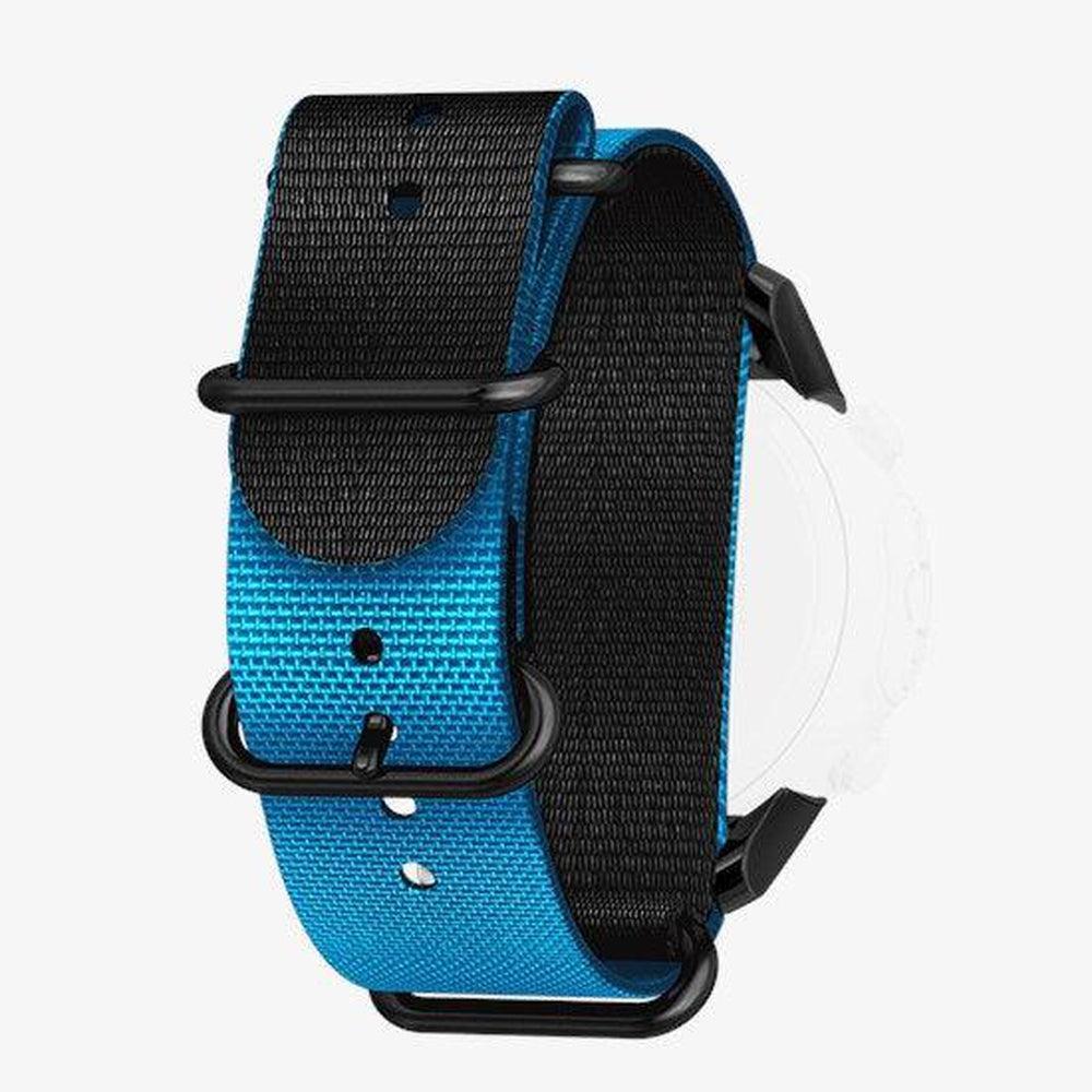 Suunto D6I Novo Dive Computer Strap w/ Adaptor-INSTRUCTOR BLUE