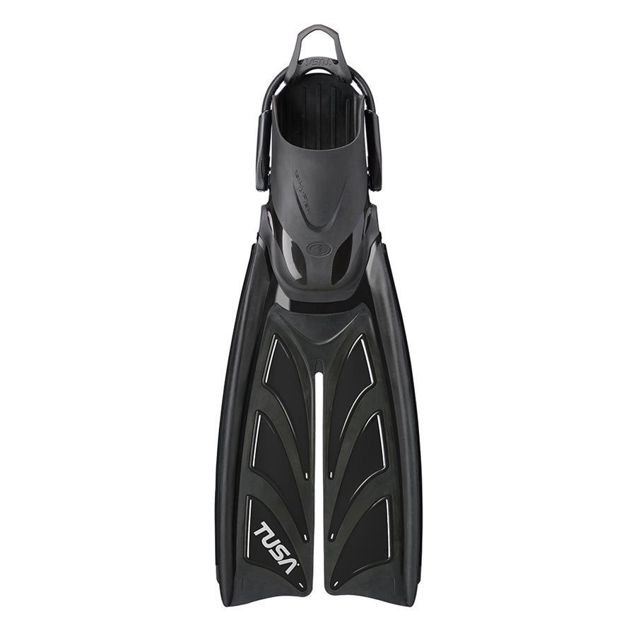Tusa Hyflex Zoom Fin-Black-XS-