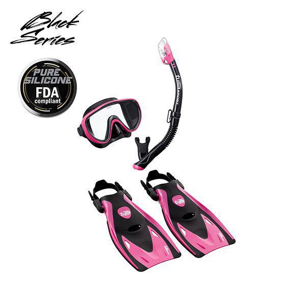 Tusa Serene Adult Travel Set-Hot Pink