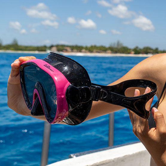 Tusa Serene Mirrored Dive Mask and Snorkel Combo (M16/SP250)-