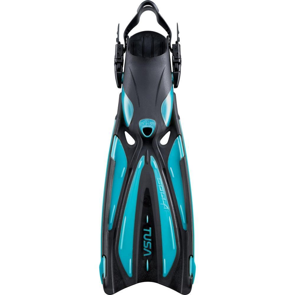 Tusa Solla Open Heel Scuba Diving Fins-Extra Small