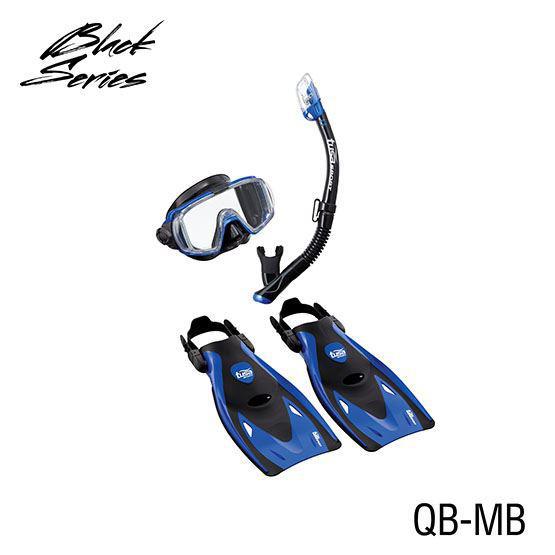 Tusa Visio Tri-Ex Adult Travel Set-Metallic Blue