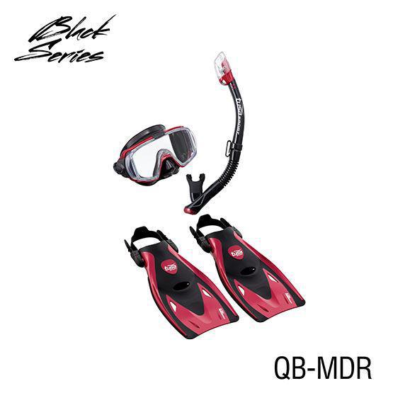 Tusa Visio Tri-Ex Adult Travel Set-Metallic Red