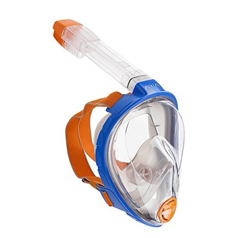 Used Ocean Reef Aria - Full Face Snorkeling Mask-Blue