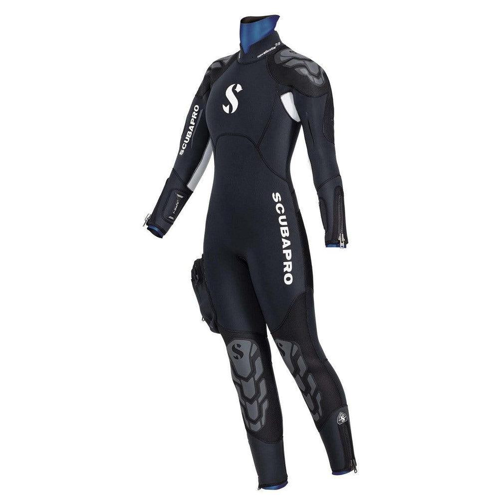 Scubapro Novascotia Steamer 7.5 MM Womens Semi Drysuit w/ Hood-XS