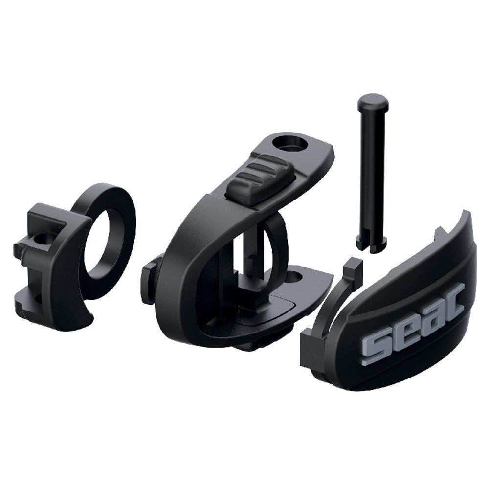 Used Seac Italica 50 S/BL Black Metal Mask-