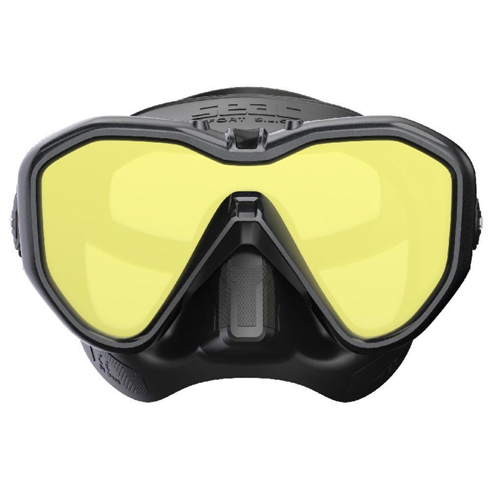 Used Seac Italica 50 S/BL LS Black Metal Mask-LS Black Metal-Very Good-