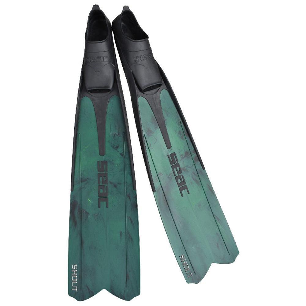 Used Seac Shout S700 Apnea Fins-