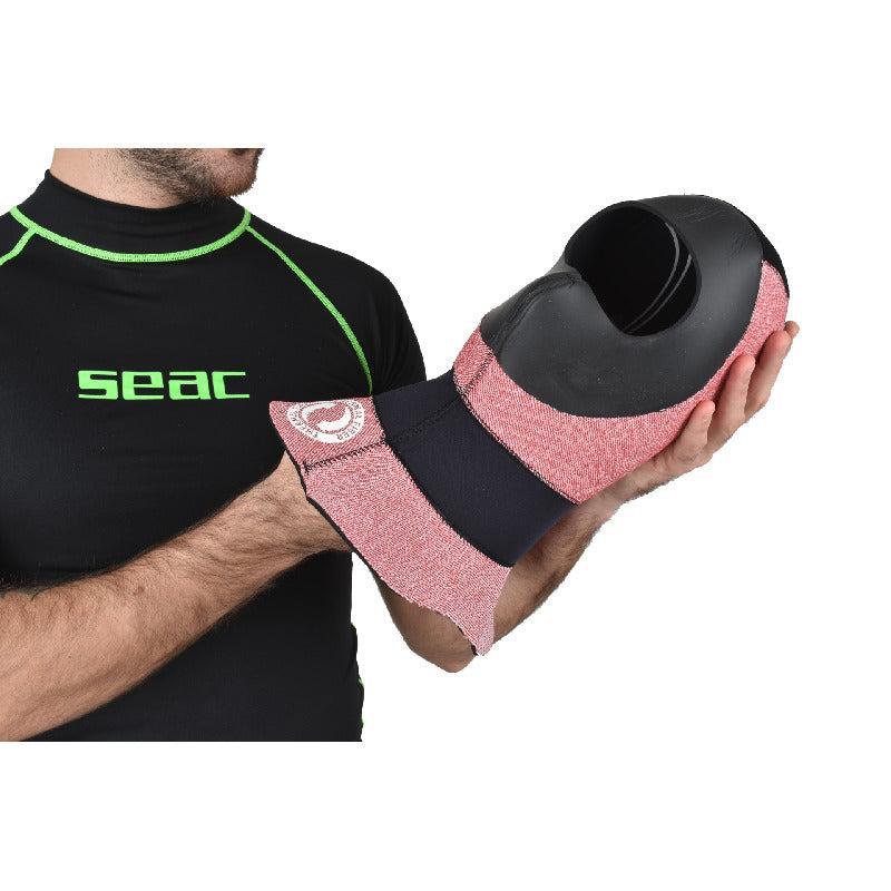 Used Seac Tekno with Air Release Valve Vent System, 5mm Neoprene Hoods-