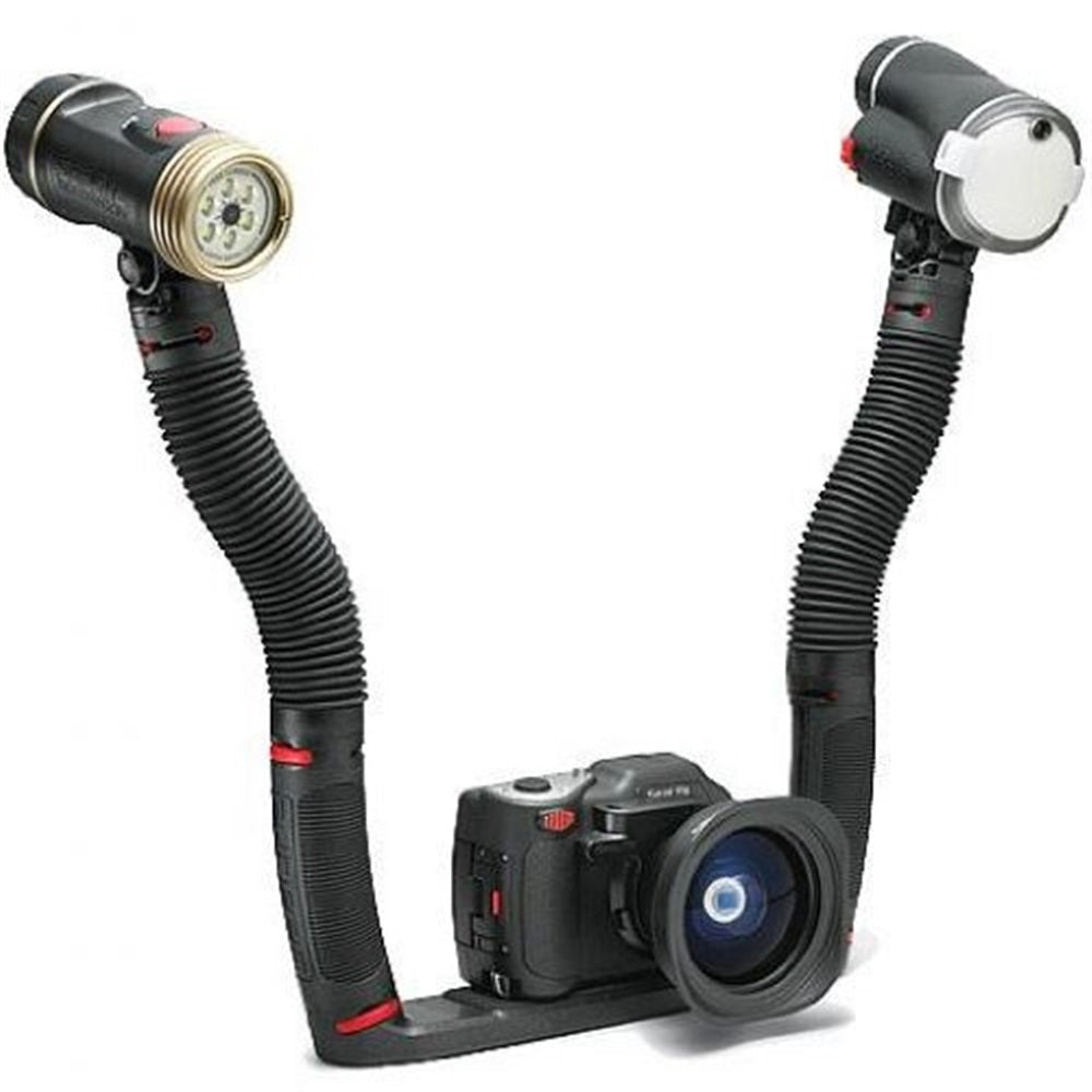 SeaLife DC1400 HD Underwater Digital Camera Sea Dragon Maxx Duo Set with Flash & Light Includes Fisheye Lens, Flash, Light & Hard Case-Like New