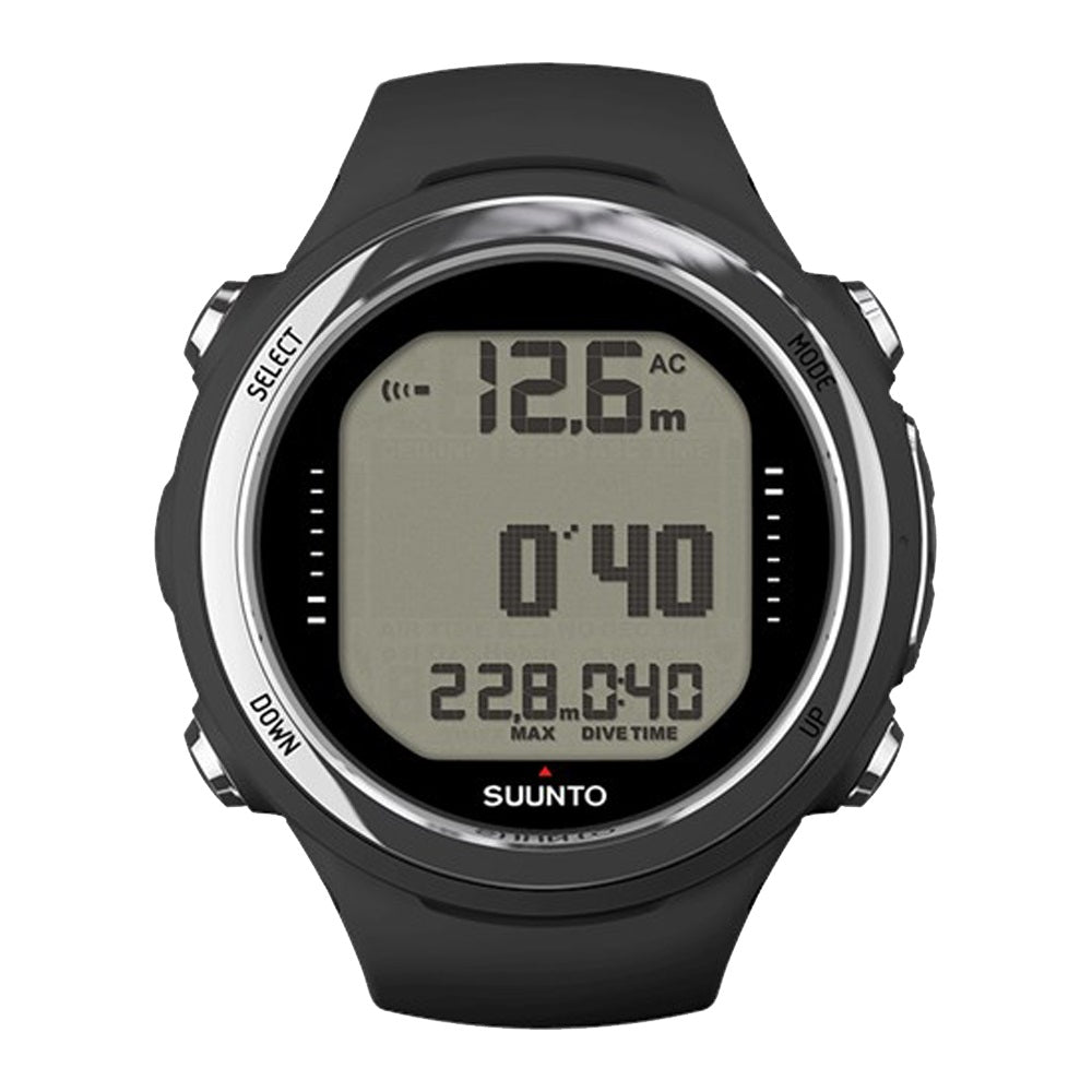 Used Suunto D4I Novo Black - USB Cable and Extension Strap sold separately-Black-Like New-