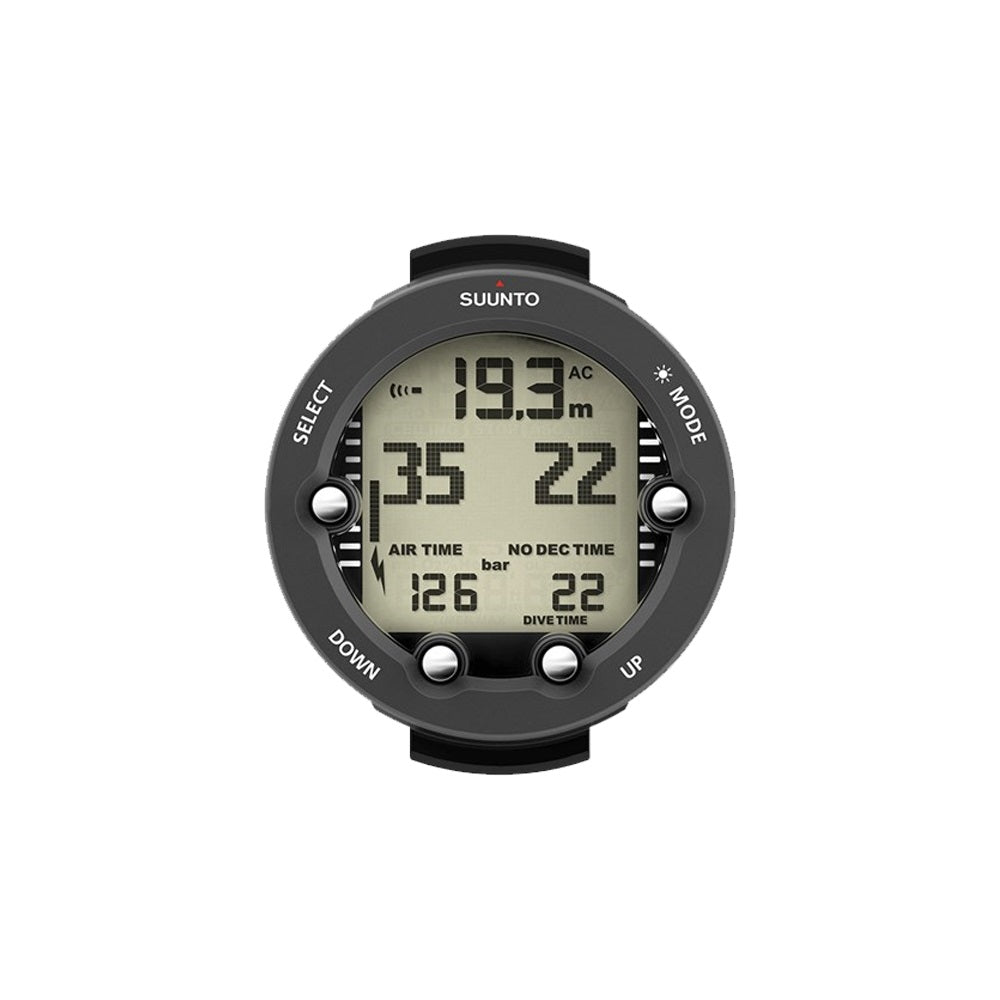 Used Suunto Vyper Novo Lite Graphite - USB Cable, Bungee And Rubber Boot Sold Separately-Graphite-Very Good-