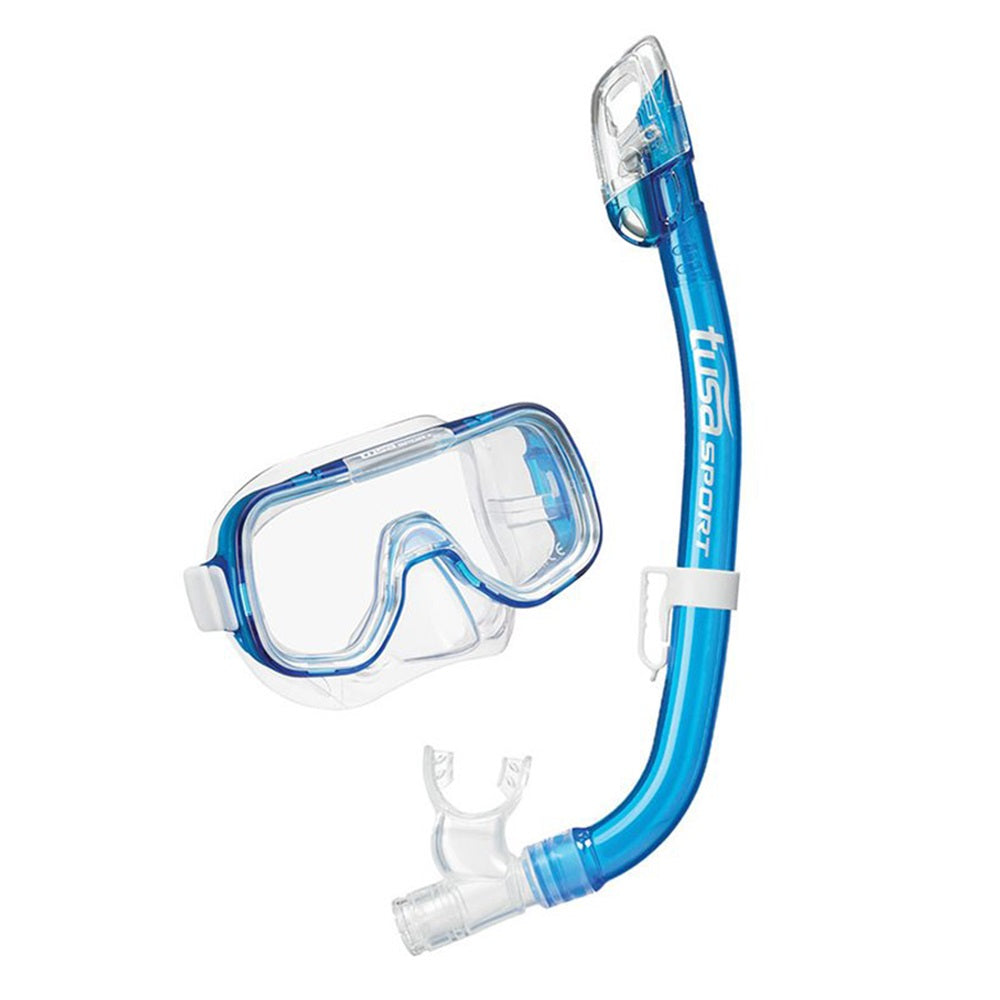 Tusa Powerview Mirrored Dive Mask and Snorkel Combo (UM-24/USP-250)